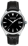 Movado Heritage Calendoplan Black Dial Black Leather Strap Watch for Men - 3650004 Authentic Buy Shop Now
