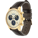 Movado Heritage Chronograph White Black Leather Strap Watch for Men - 3650007 Authentic Buy Shop Now