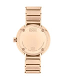 Movado Edge Rose Gold Dial Rose Gold Steel Strap Watch for Women - 3680013 Authentic Buy Shop Now