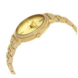 Michael Kors Cinthia Quartz Gold Dial Gold Steel Strap Watch For Women - MK3681 Authentic Buy Shop Now