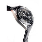 Hugo Boss Contemporary Sport Driver Black Dial Black Leather Strap Watch for Men - 1513085 Authentic Buy Shop Now