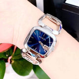Gucci G Gucci Blue Dial Silver Steel Strap Watch For Women - YA125508 Authentic Buy Shop Now
