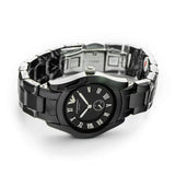 Emporio Armani Ceramica Quartz Black Dial Black Steel Strap Watch For Women - AR1402 Authentic Buy Shop Now