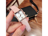 Michael Kors Lake Quartz White Dial Pink Leather Strap Watch For Women - MK2763 Authentic Buy Shop Now