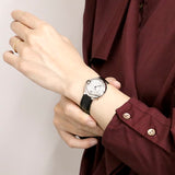 Cartier Ballon Bleu de Cartier Diamonds Silver Dial Black Leather Strap Watch for Women - W4BB0008 Authentic Buy Shop Now