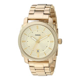 Fossil Machine Gold Dial Gold Steel Strap Watch for Men - FS5264 Authentic Buy Shop Now
