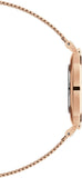Daniel Wellington Petite Melrose Brown Dial Rose Gold Mesh Strap Watch For Women - DW00100477 Authentic Buy Shop Now