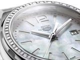 Tag Heuer Formula 1 Diamonds Mother of Pearl White Dial Silver Steel Strap Watch for Women - WBJ141A.BA0664 Authentic Buy Shop Now