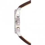 Tommy Hilfiger Gavin Chronograph White Dial Brown Leather Strap Watch for Men - 1791467 Authentic Buy Shop Now
