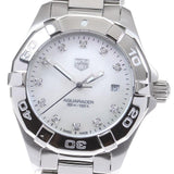 Tag Heuer Aquaracer Diamonds Mother of Pearl Dial Silver Steel Strap Watch for Women - WBD1414.BA0741 Authentic Buy Shop Now