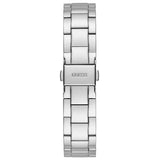Guess Crown Jewel Diamonds Blue Dial Silver Steel Strap Watch for Women - GW0410L1 Authentic Buy Shop Now