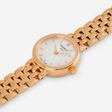 Tissot T Lady Lovely Silver Dial Rose Gold Steel Strap Watch For Women - T058.009.33.031.01 Authentic Buy Shop Now