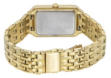 Fossil Raquel Three Hand Mother of Pearl Dial Gold Steel Strap Watch For Women - ES5304 Authentic Buy Shop Now