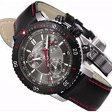 Tissot T Sport PRS 200 Chronograph Grey Dial Black Leather Strap Watch For Men - T067.417.26.051.00 Authentic Buy Shop Now