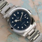 Tudor Black Bay Automatic Black Dial Silver Steel Strap Watch for Men - M79540-0001 Authentic Buy Shop Now