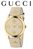 Gucci G Timeless White Dial White Leather Strap Watch For Women - YA1264096 Authentic Buy Shop Now