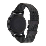 Emporio Armani Renato Chronograph Black Dial Black Mesh Bracelet Watch For Men - AR2498 Authentic Buy Shop Now