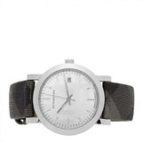 Burberry The City Silver Dial Multicolored Leather Strap Watch for Women - BU1873 Authentic Buy Shop Now