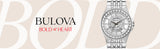 Bulova Phantom Crystal Silver Dial Silver Steel Strap Watch for Men - 96A236 Authentic Buy Shop Now