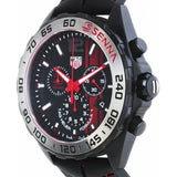 Tag Heuer Formula 1 Ayrton Senna Limited Edition Black Dial Two Tone Rubber Strap Watch for Men - CAZ1019.FT8027 Authentic Buy Shop Now