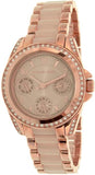 Michael Kors Blair Rose Gold Dial Two Tone Steel Strap Watch for Women - MK6175 Authentic Buy Shop Now