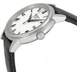 Tissot T Classic Carson White Dial Black Leather Strap Watch for Men - T085.410.16.013.00 Authentic Buy Shop Now