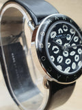 Marc Jacobs Amy Black Dial Black Leather Strap Watch for Women - MBM1163 Authentic Buy Shop Now