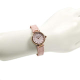 Coach Hayley Mother of Pearl Pink Dial Pink Leather Strap Watch for Women - 14503537 Authentic Buy Shop Now