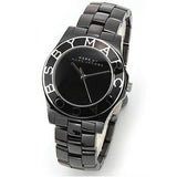 Marc Jacobs Black Dial Black Ceramic Strap Watch for Women - MBM9501 Authentic Buy Shop Now