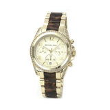 Michael Kors Blair Gold Dial Two Tone Steel Strap Watch for Women - MK6094 Authentic Buy Shop Now