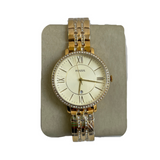 Fossil Jacqueline Gold Dial Gold Steel Strap Watch for Women - ES3547 Authentic Buy Shop Now