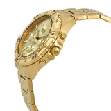 Fossil Garrett Chronograph Gold Dial Gold Steel Strap Watch for Men - FS5772 Authentic Buy Shop Now