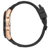 Guess Caliber Chronograph Black Dial Black Rubber Strap Watch for Men - W0864G2 Authentic Buy Shop Now