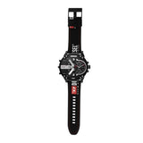 Diesel Mr. Daddy 2.0 Quartz Black Dial Black Nylon Strap Watch For Men - DZ7433 Authentic Buy Shop Now