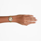 Swarovski Octea Nova Analog Gold Dial Gold Mesh Strap Watch for Women - 5649993 Authentic Buy Shop Now
