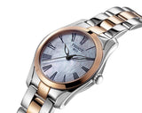 Tissot T Wave Mother of Pearl Dial Two Tone Steel Strap Watch For Women - T112.210.22.113.01 Authentic Buy Shop Now