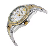 Fossil Riley White Dial Two Tone Steel Strap Watch for Women - ES3204 Authentic Buy Shop Now