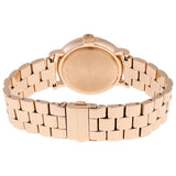 Marc Jacobs Baker White Dial Rose Gold Steel Strap Watch for Women - MBM3244 Authentic Buy Shop Now