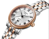 Tissot T Classic Carson Premium 30 White Dial Two Tone Steel Strap Watch for Women - T122.207.22.033.00 Authentic Buy Shop Now