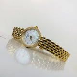 Tissot T-Lady Lovely Mother of Pearl Dial Gold Steel Strap Watch For Women - T058.009.63.116.00 Authentic Buy Shop Now