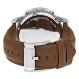 Fossil Grant Chronograph Black Dial Brown Leather Strap Watch for Men - FS4813 Authentic Buy Shop Now