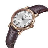 Tissot Carson Premium Lady Silver Dial Brown Leather Strap Watch For Women - T122.210.36.033.00 Authentic Buy Shop Now