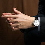 Tissot Everytime Medium White Dial Black Leather Strap Watch For Men - T109.410.16.033.01 Authentic Buy Shop Now