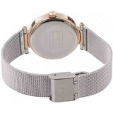 Tommy Hilfiger Lynn Quartz Silver Dial Silver Mesh Bracelet Watch For Women - 1781863 Authentic Buy Shop Now