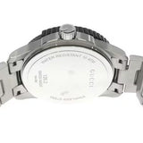 Gucci G Timeless Black Dial Silver Steel Strap Watch For Men - YA126249 Authentic Buy Shop Now