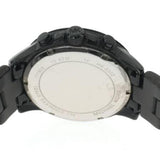 Michael Kors Brecken Chronograph Black Dial Black Steel Strap Watch for Women - MK6302 Authentic Buy Shop Now