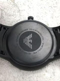 Emporio Armani Renato Quartz Black Dial Black Steel Strap Watch For Men - AR11079 Authentic Buy Shop Now