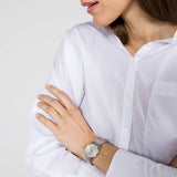 Calvin Klein City White Dial Silver Steel Strap Watch for Women - K2G23146 Authentic Buy Shop Now