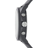 Armani Exchange Outerbanks Chronograph Grey Dial Grey Silicone Strap Watch For Men - AX7123 Authentic Buy Shop Now