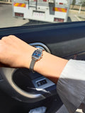 Tissot Lovely Square Blue Dial Silver Mesh Bracelet Watch For Women - T058.109.11.041.00 Authentic Buy Shop Now